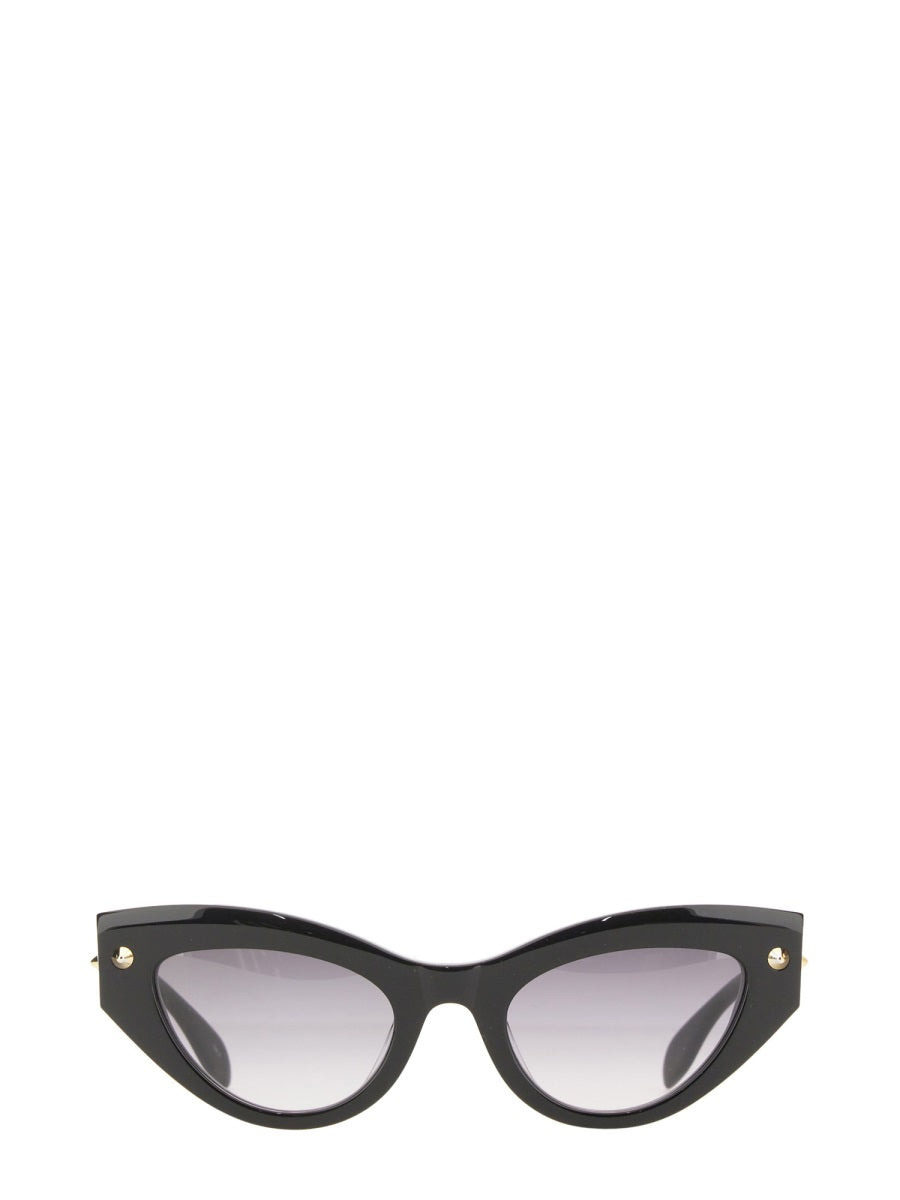 Cat-Eye Sunglasses Spike Studs - 1