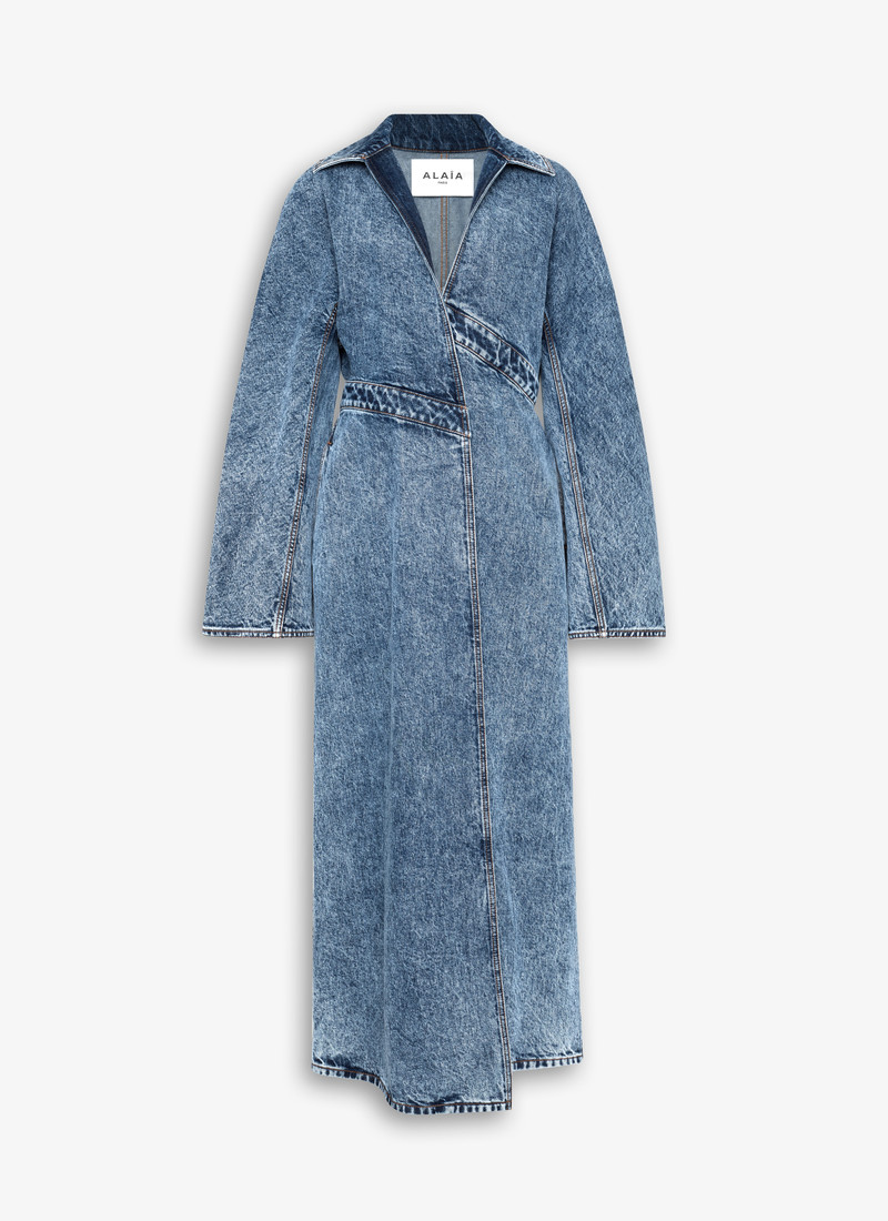 DENIM TRENCH - 1
