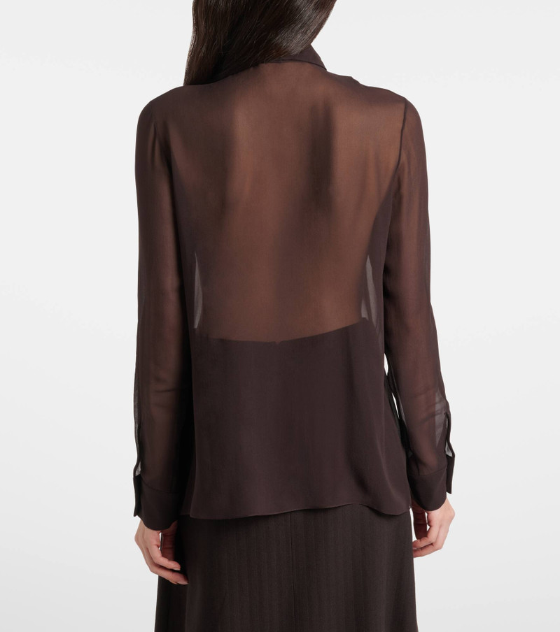 Shildon tie-neck silk blouse 5