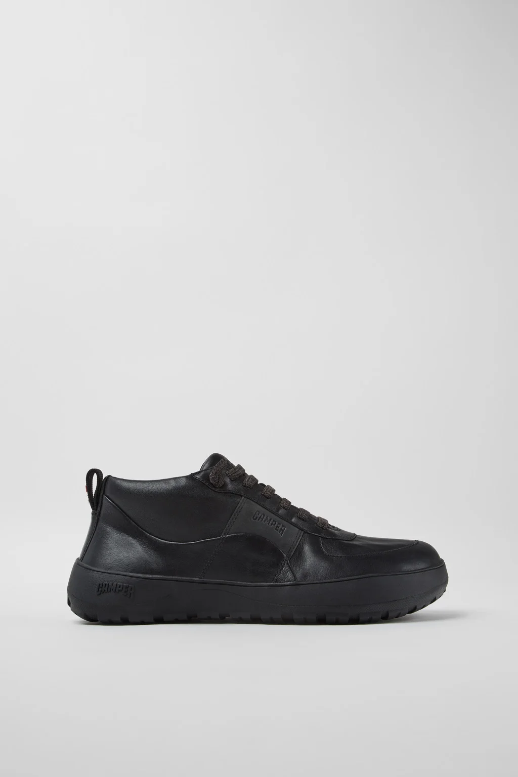 Peu Serra Black Leather and Nubuck Ankle Boots for Men. - 1