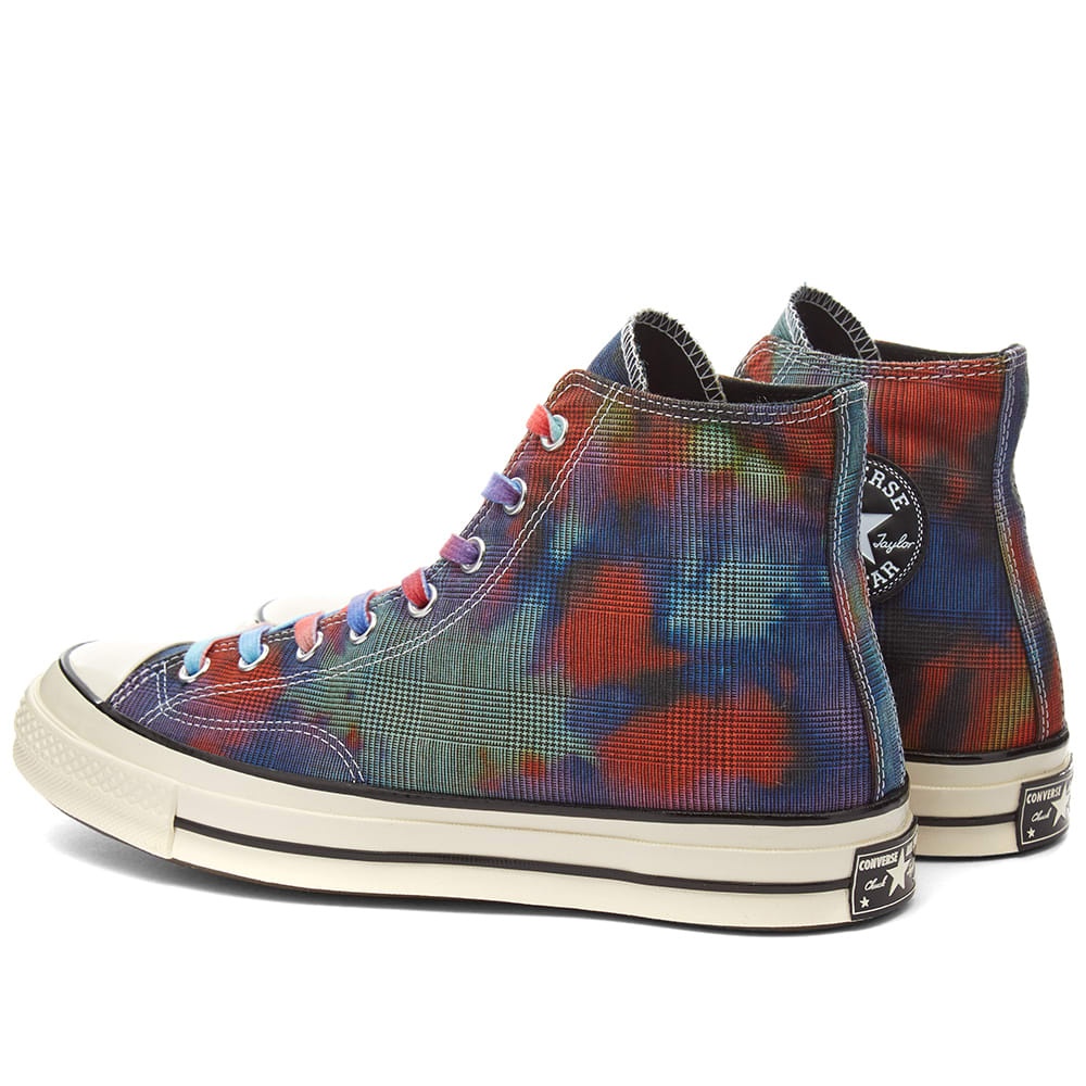 Converse Chuck Taylor 1970s Hi - Tie Dye Plaid - 3