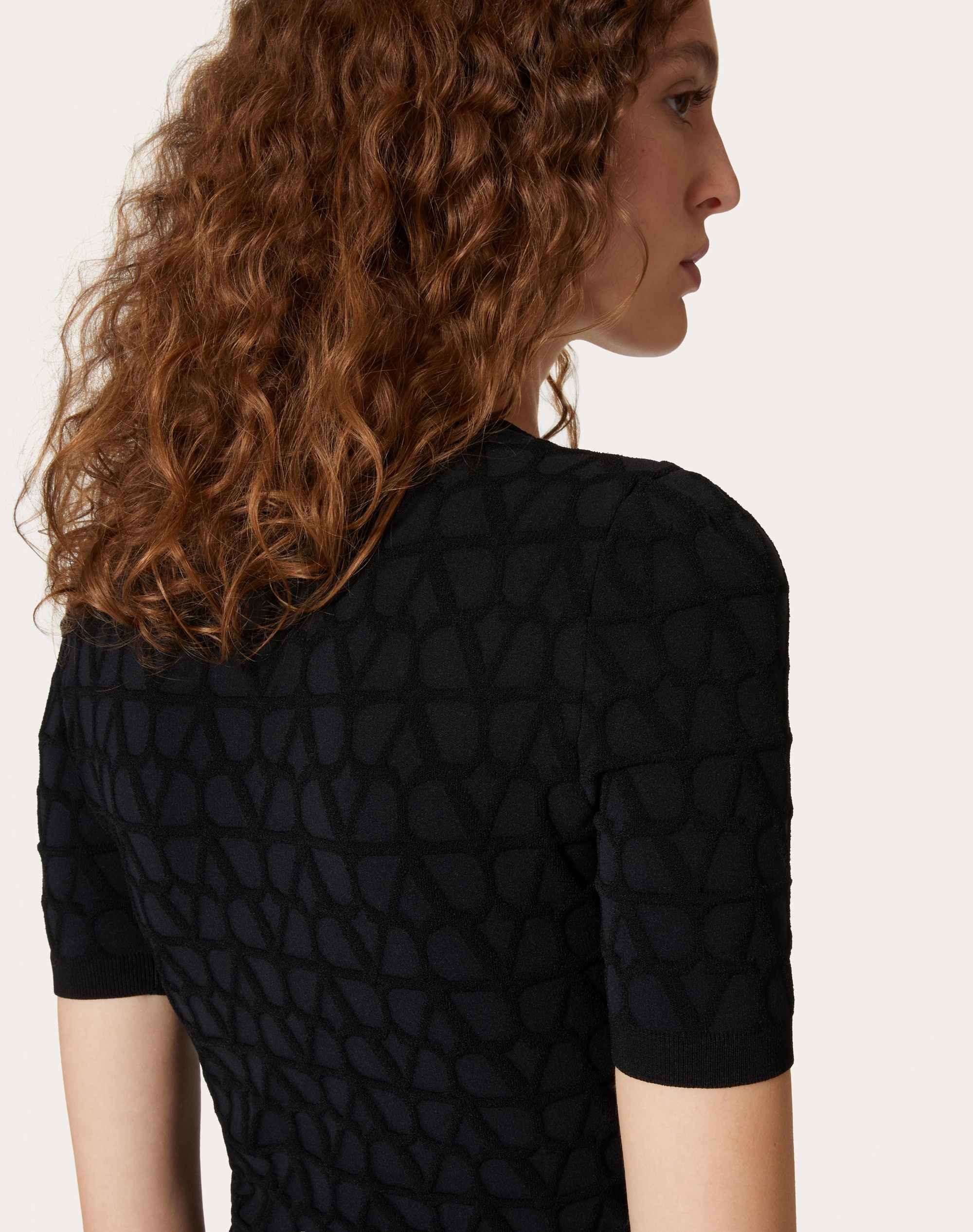 TOILE ICONOGRAPHE STRETCHED VISCOSE SWEATER - 5