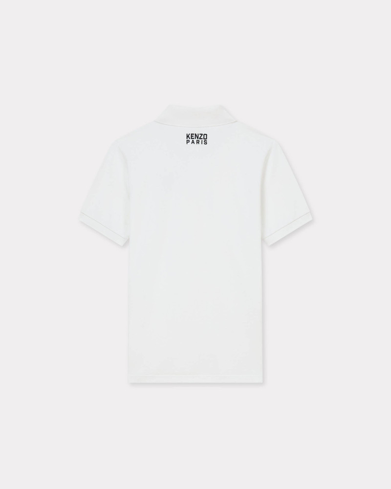 KENZO 'KENZO Happy Tiger' embroidered slim polo in cotton outlook