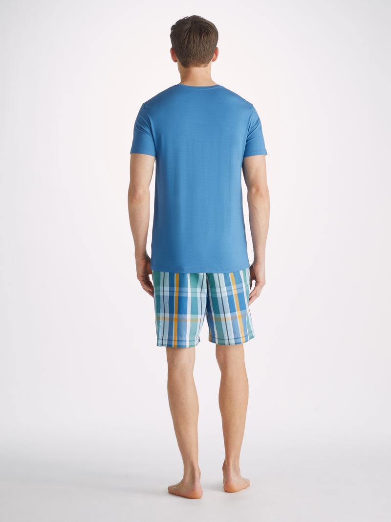 Men's Lounge Shorts Barker Cotton Multi - 4