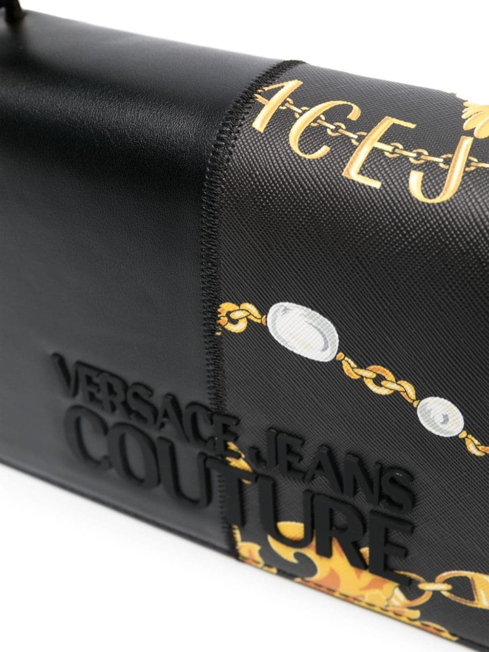 Chain Couture-print tote bag - 4