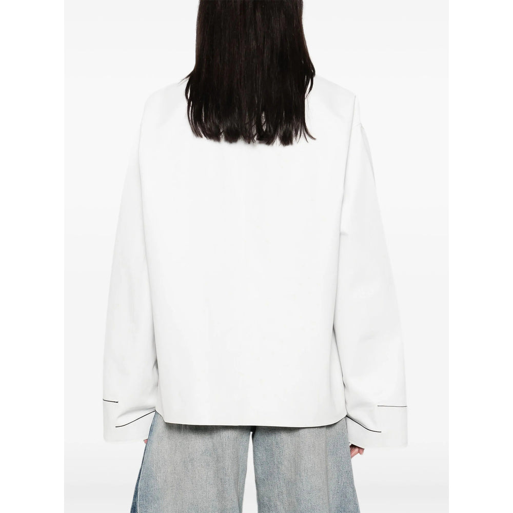 Prada White Jackets - Oversized Jackets Women - 5