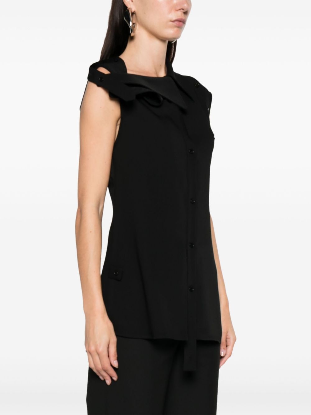 Modular Tech crepe shirt - 3