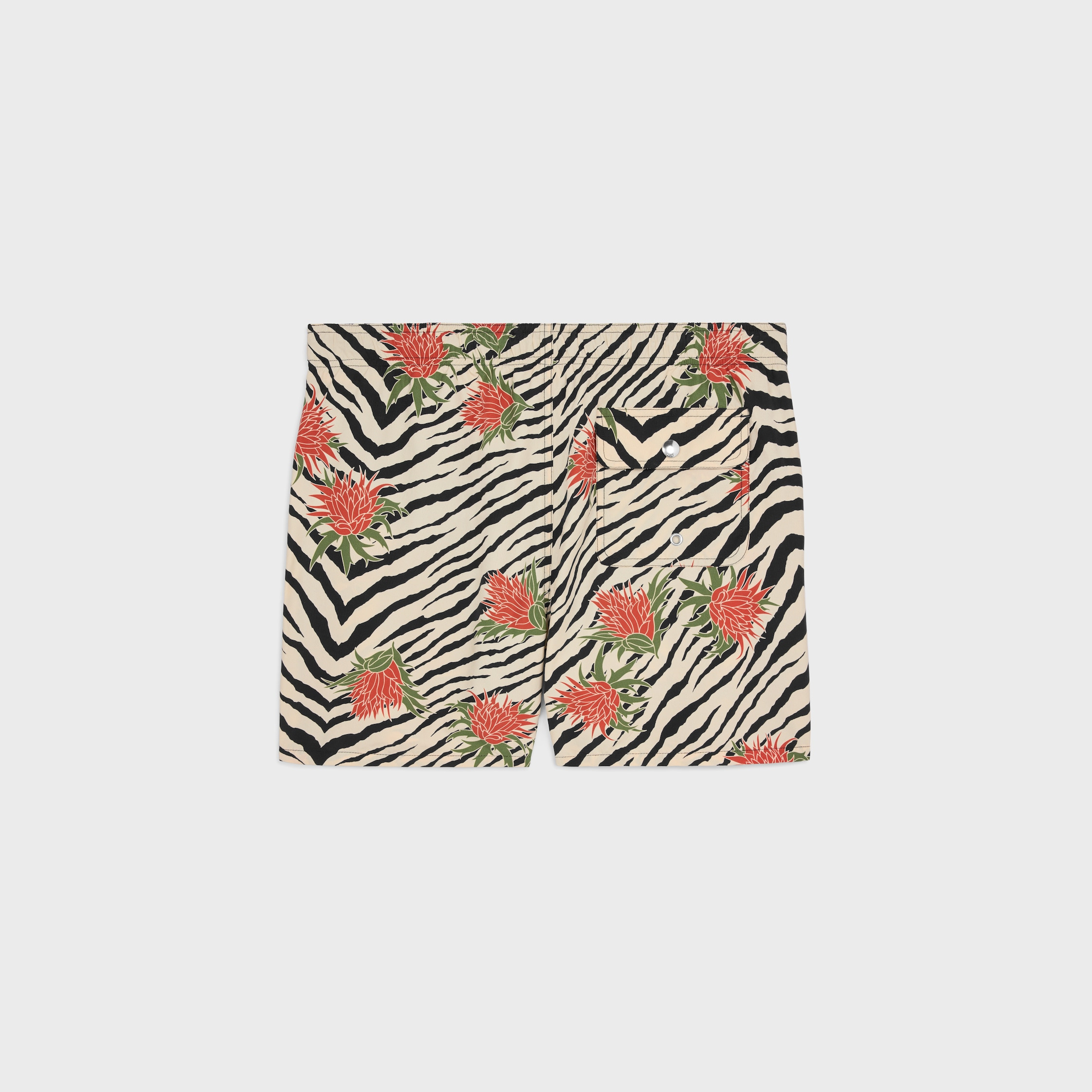celine swim shorts in printed nylon - 2