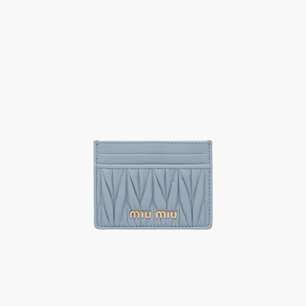 Nappa leather card holder - 1