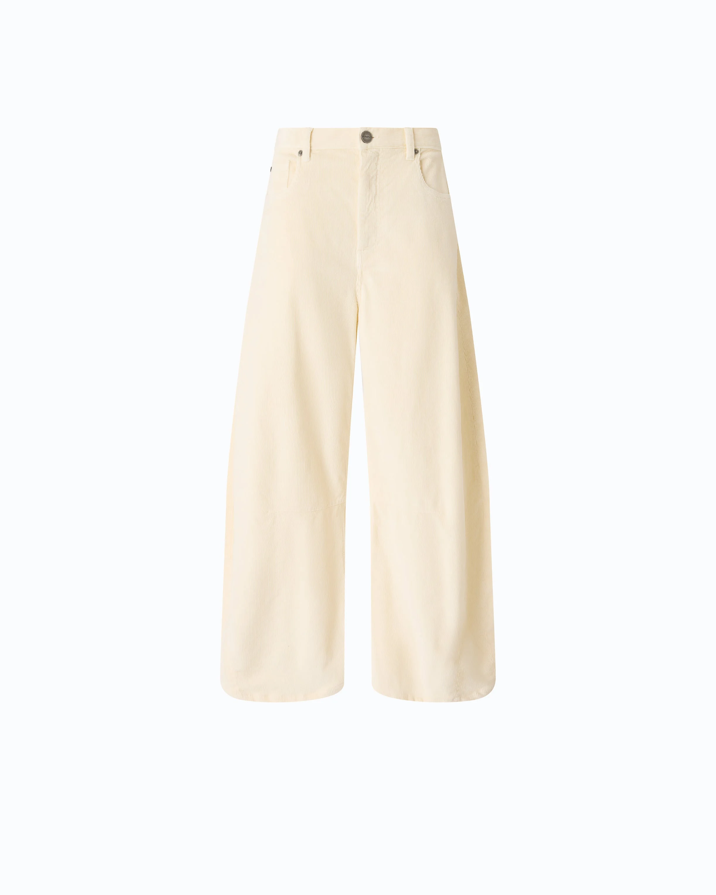 BARREL-FIT CORDUROY TROUSERS - 1