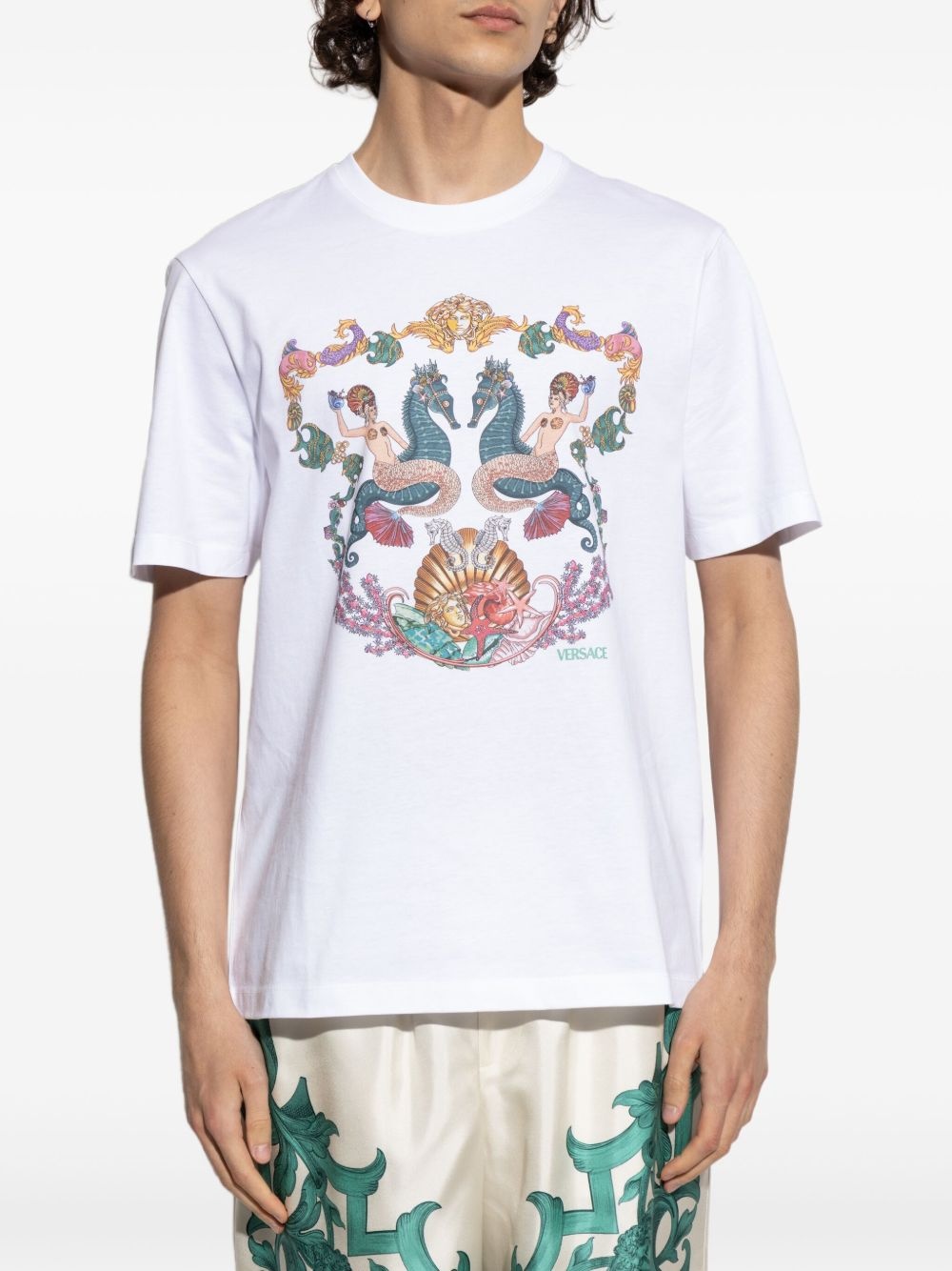 Medusa Head-print T-shirt - 3