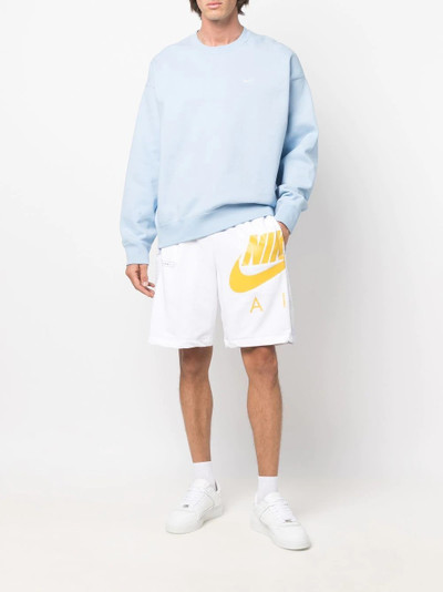 Nike logo-print drawstring shorts outlook