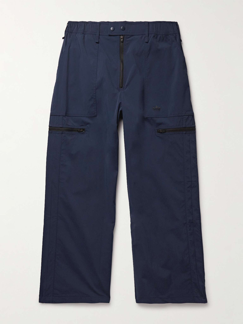 + Wales Bonner Wide-Leg Recycled-Shell Trousers - 1