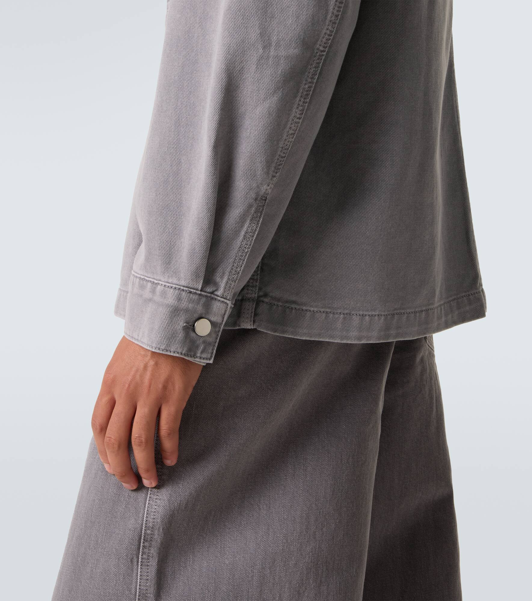 Workwear denim overshirt - 7