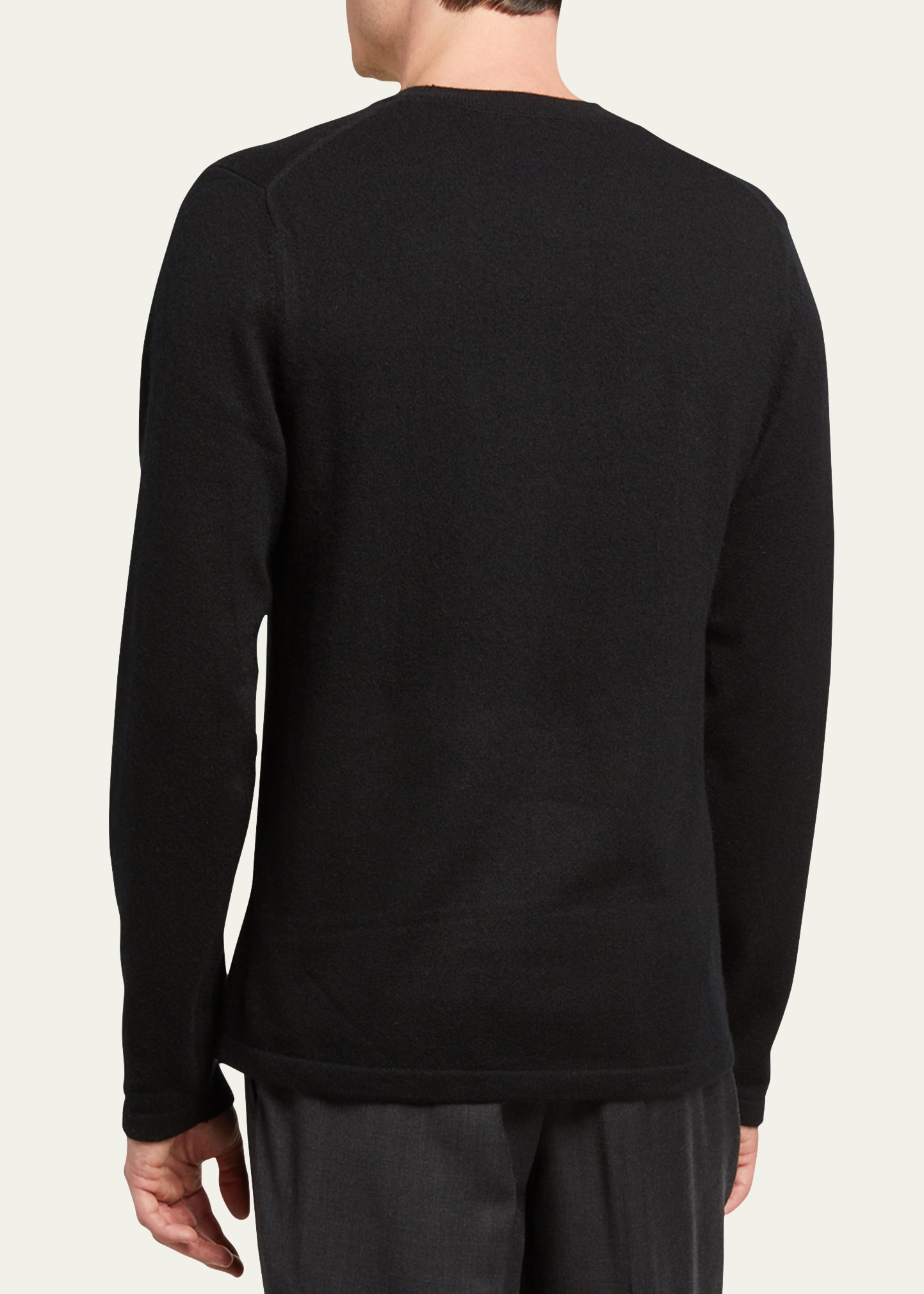 Men's Cashmere Crewneck Sweater - 3