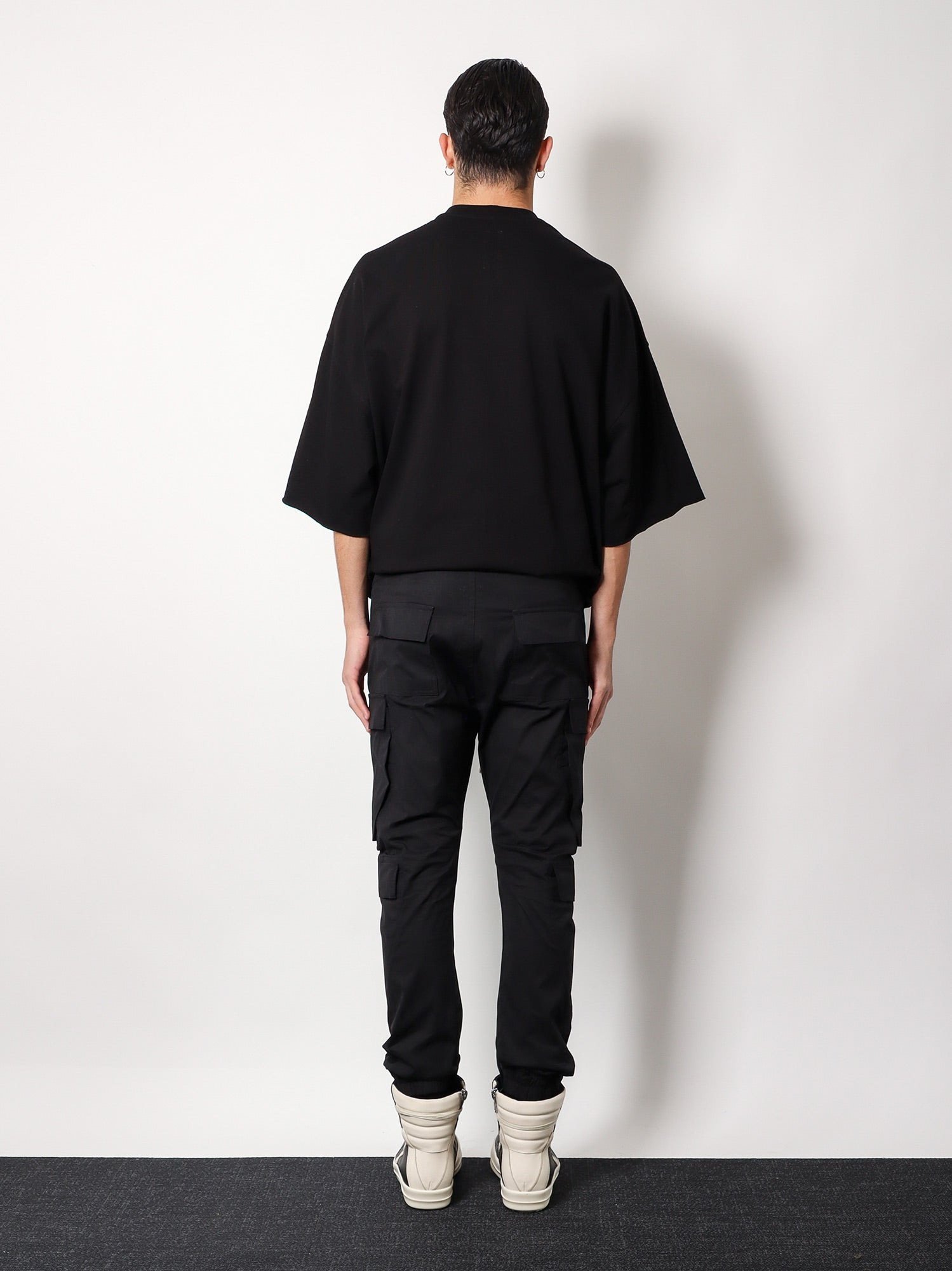 Rick Owens Men Rick Owens Nero Trousers - 3