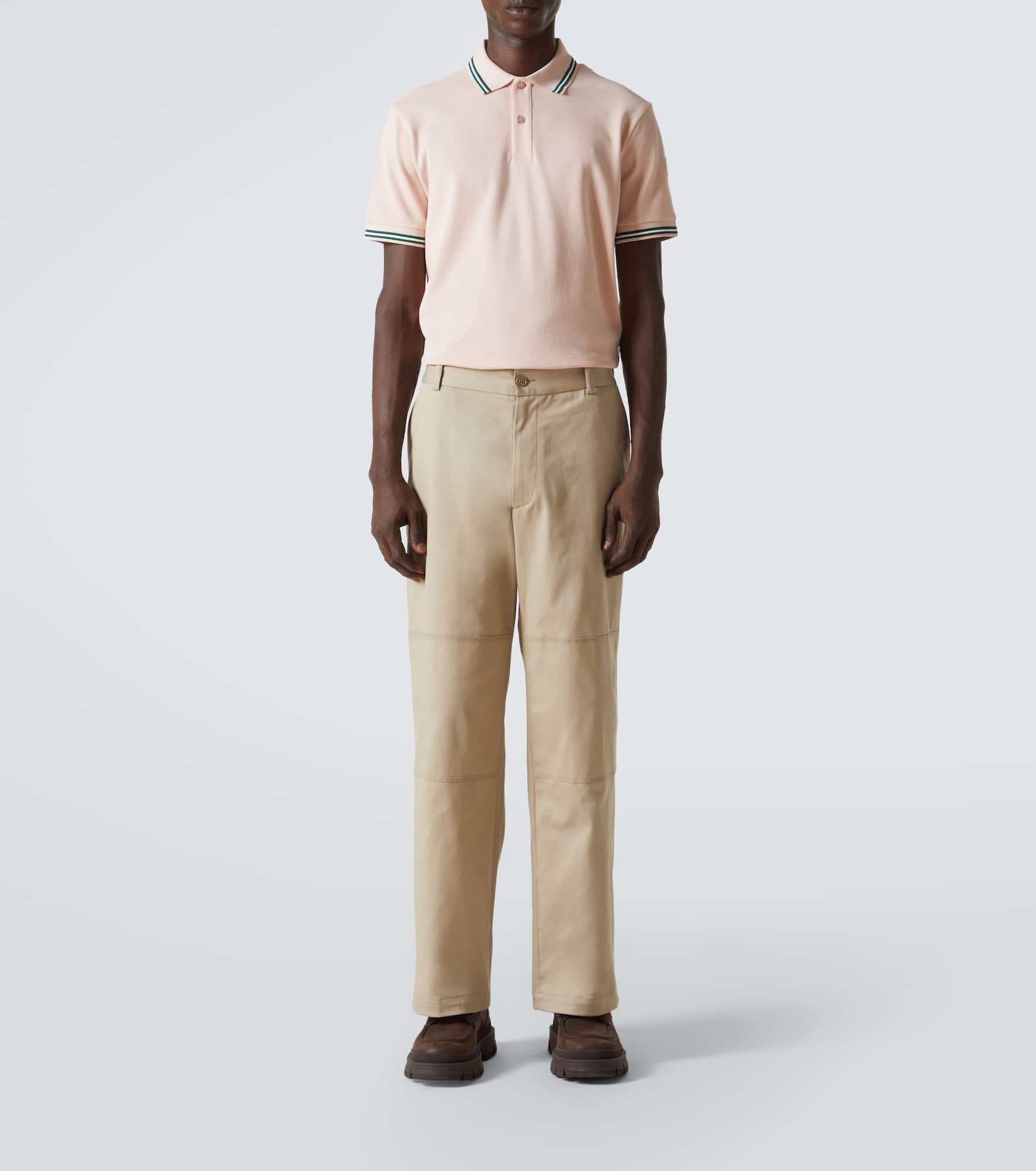 Cotton piqué polo shirt - 2