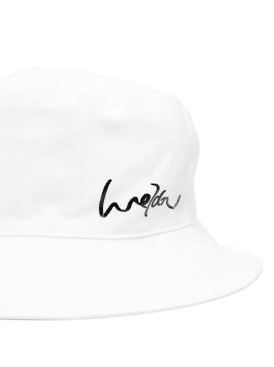 We11done logo-print bucket hat outlook