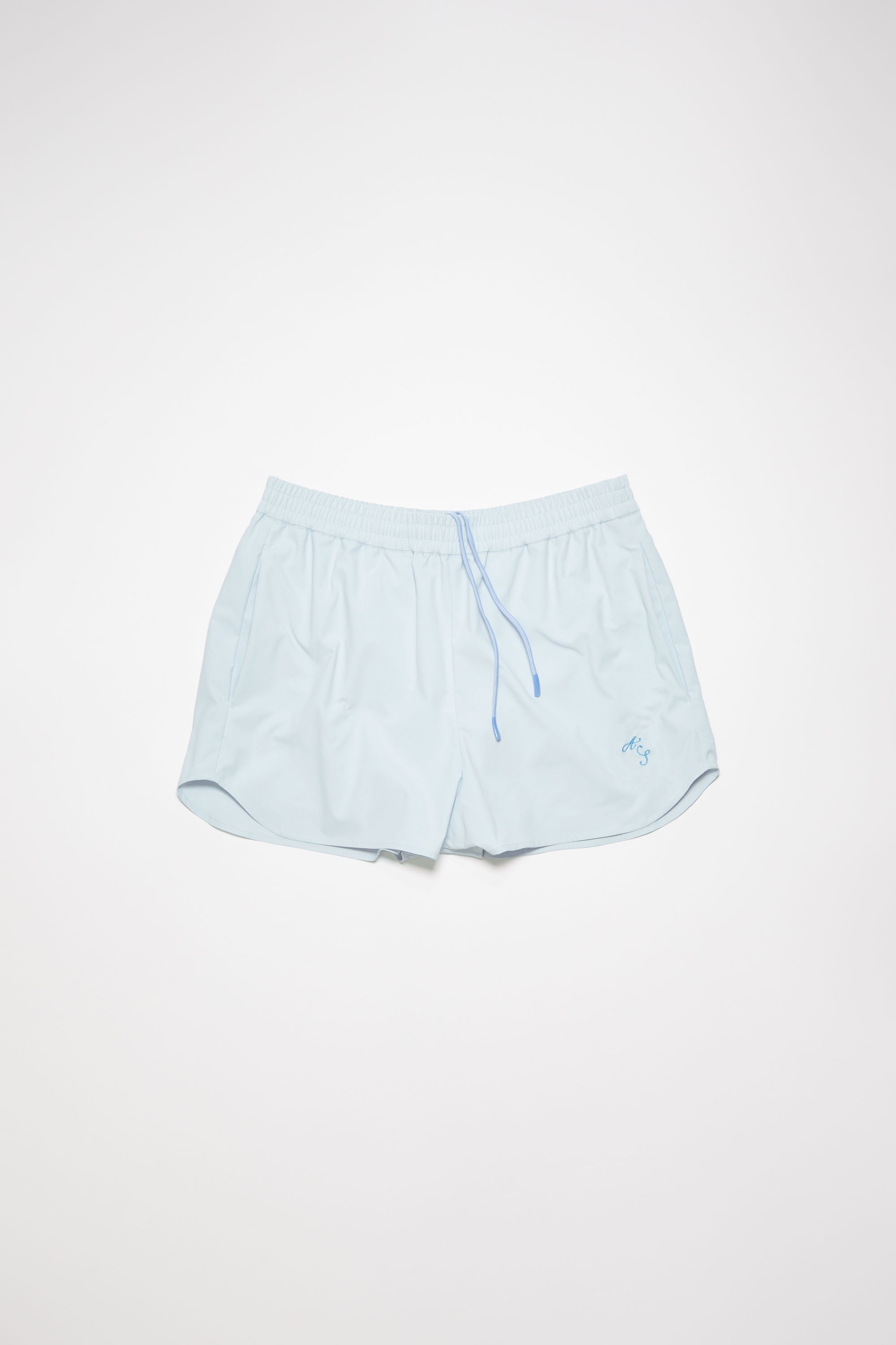 Ripstop swim shorts - Pale blue - 5