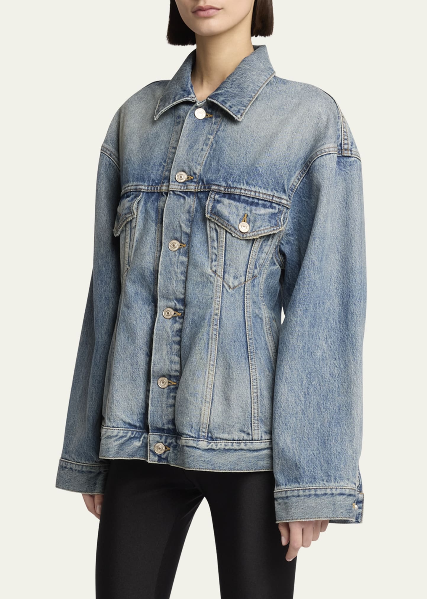 Denim Hourglass Jacket - 4