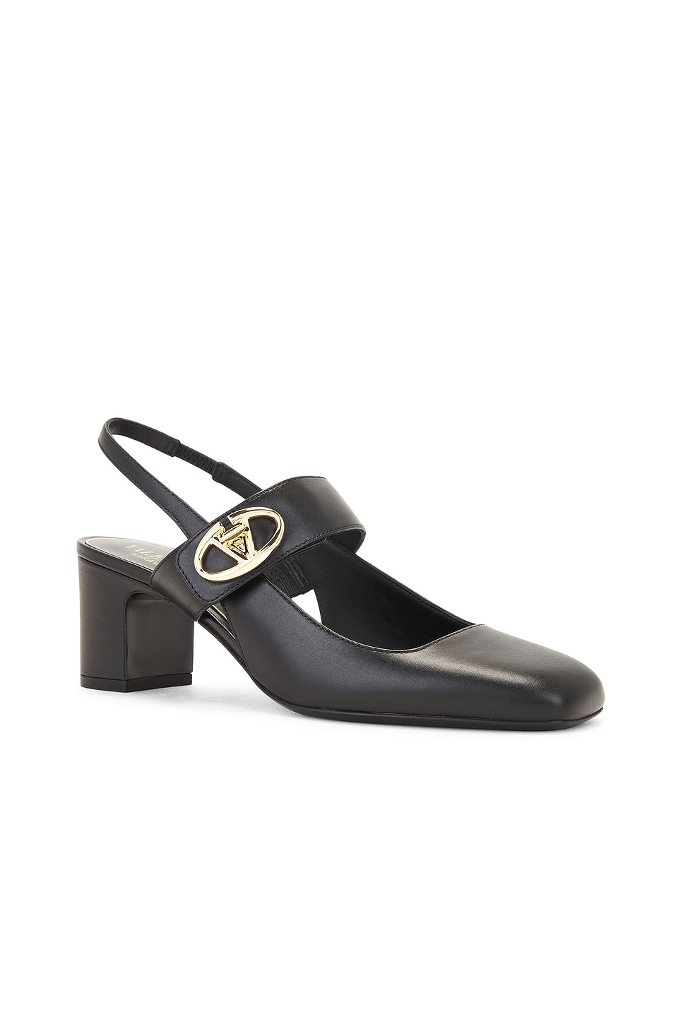 V Logo Locker Sling Back Heel - 2