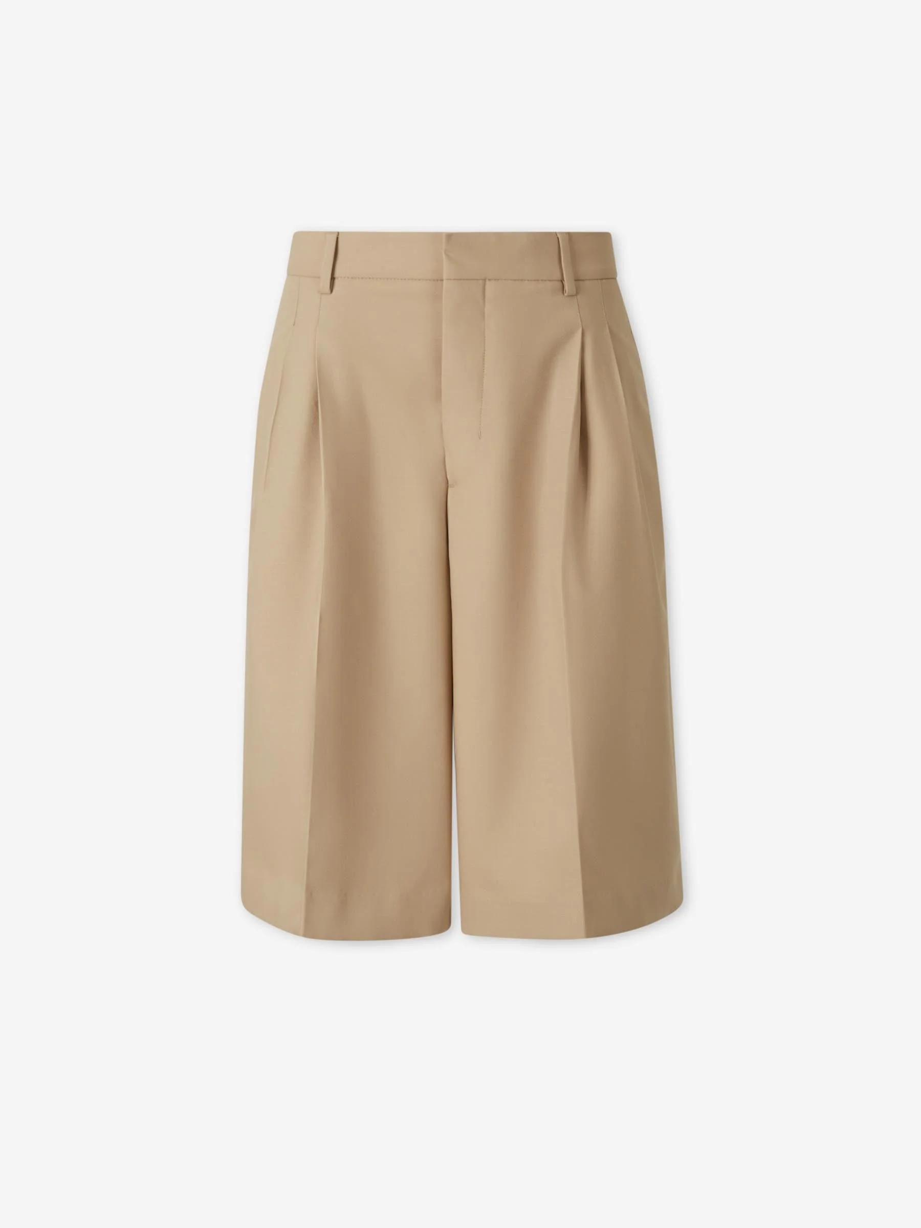 BERMUDA SHORTS, WOOL CLIPS - 1