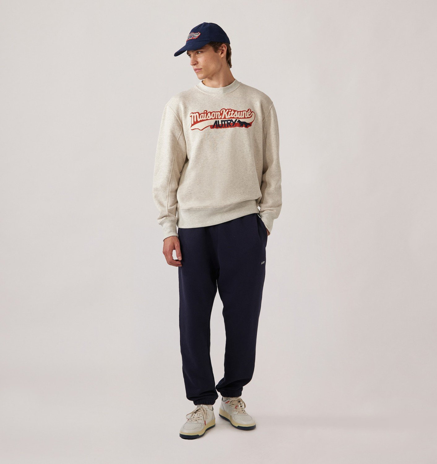 UNISEX AUTRY LOGO 'MAISON KITSUNÉ' SWEATSHIRT - 4
