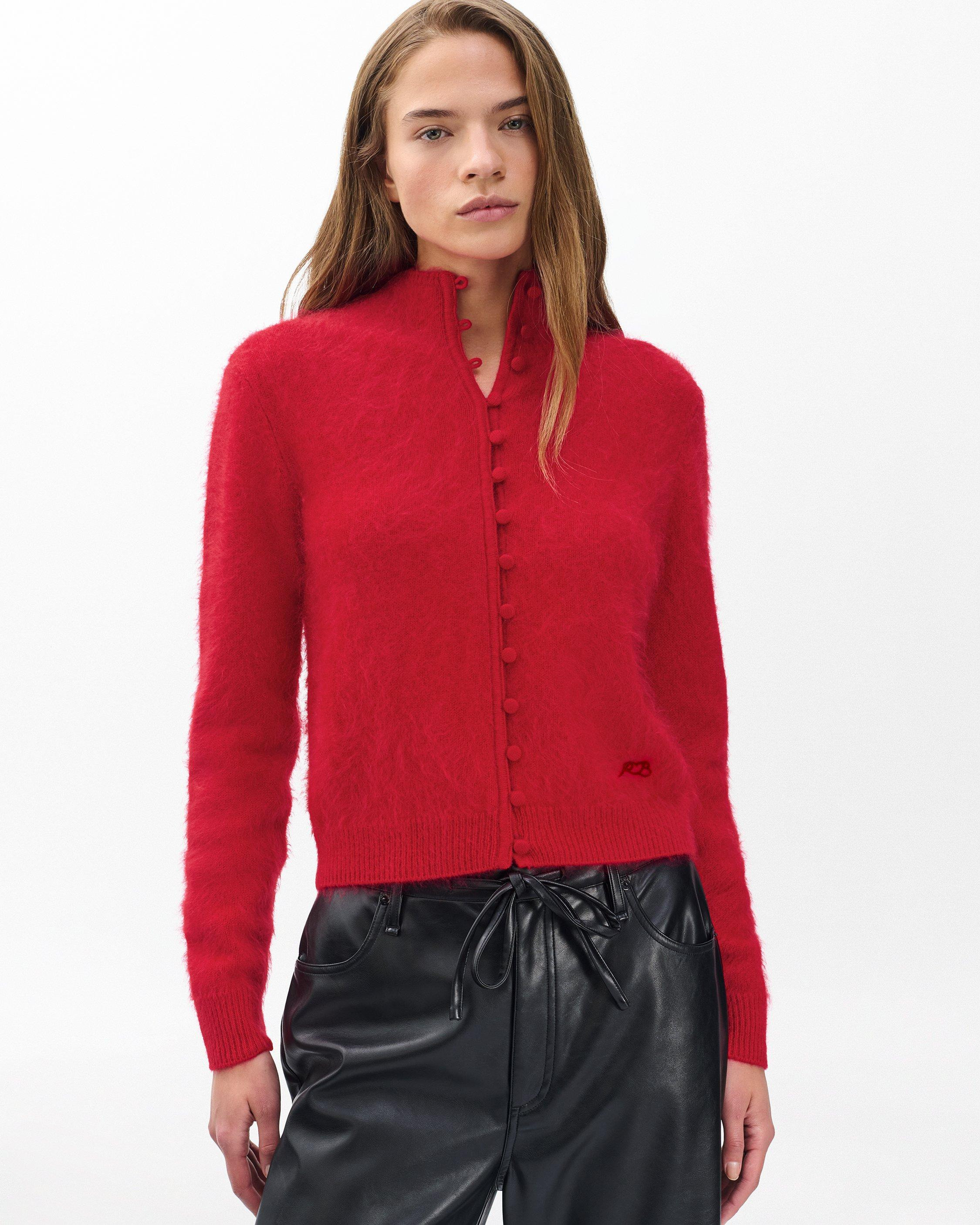 Jada Brushed Cashmere Cardigan - 4