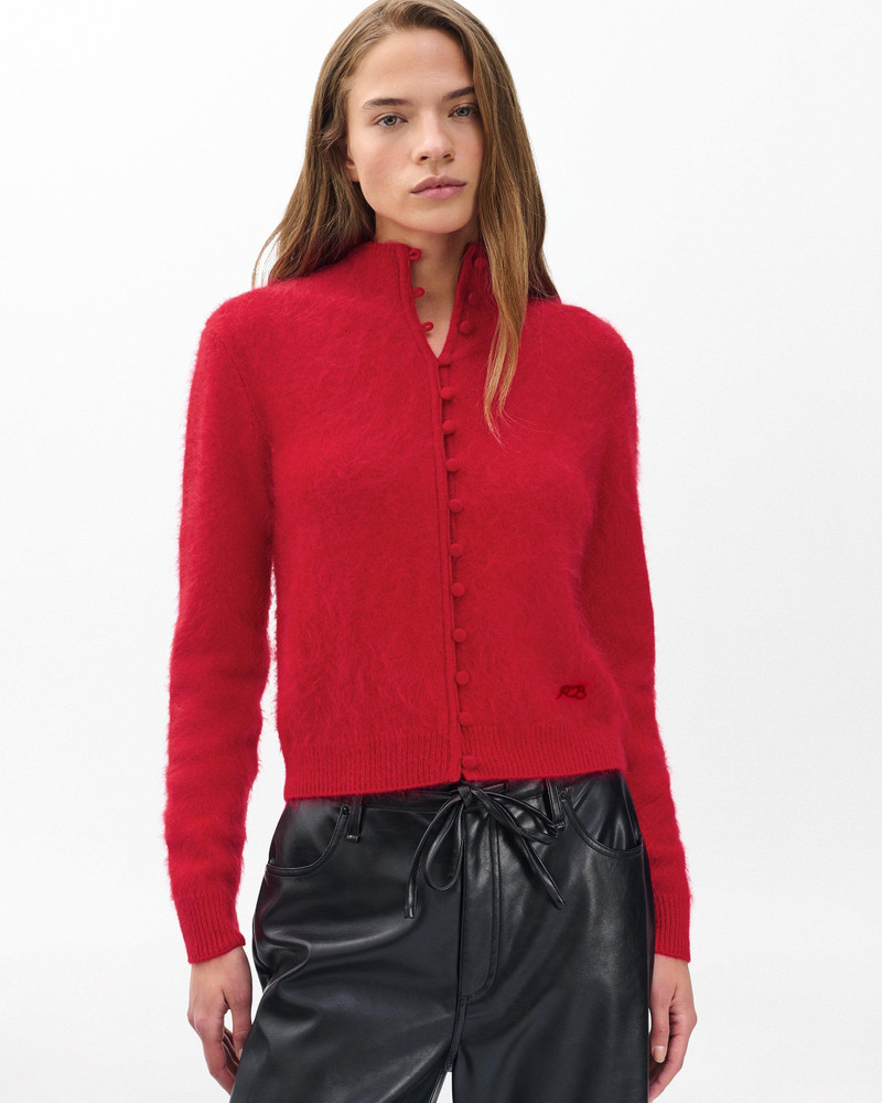 Jada Brushed Cashmere Cardigan 4