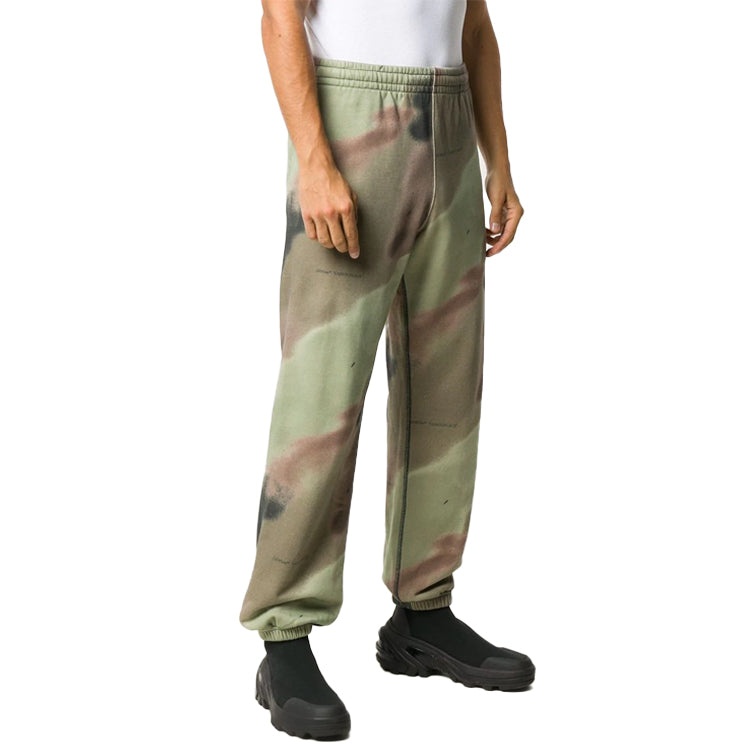 Off-White Camouflage Printing Sports Pants Green OMCH029E20FLE0046001 - 2