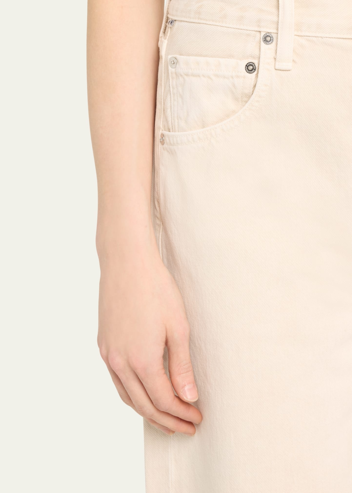Ayla Raw Hem Crop Pants - 5