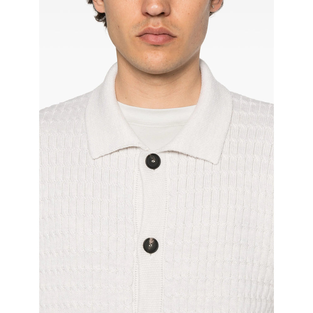 TAGLIATORE - Tagliatore Neutrals Sweaters & Knitwear - Cardigans Men - 4
