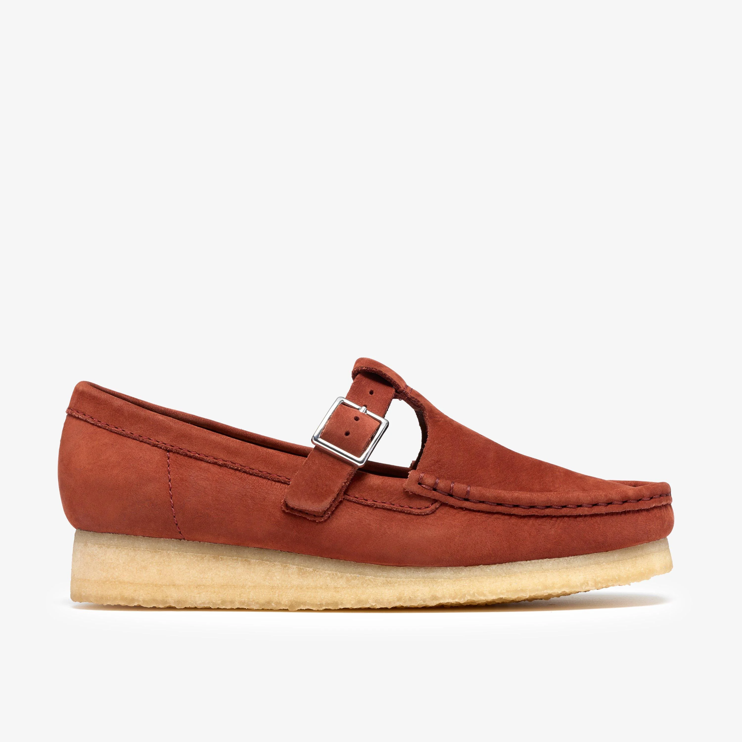 Wallabee T Bar Brown/Chestnut Suede - 1