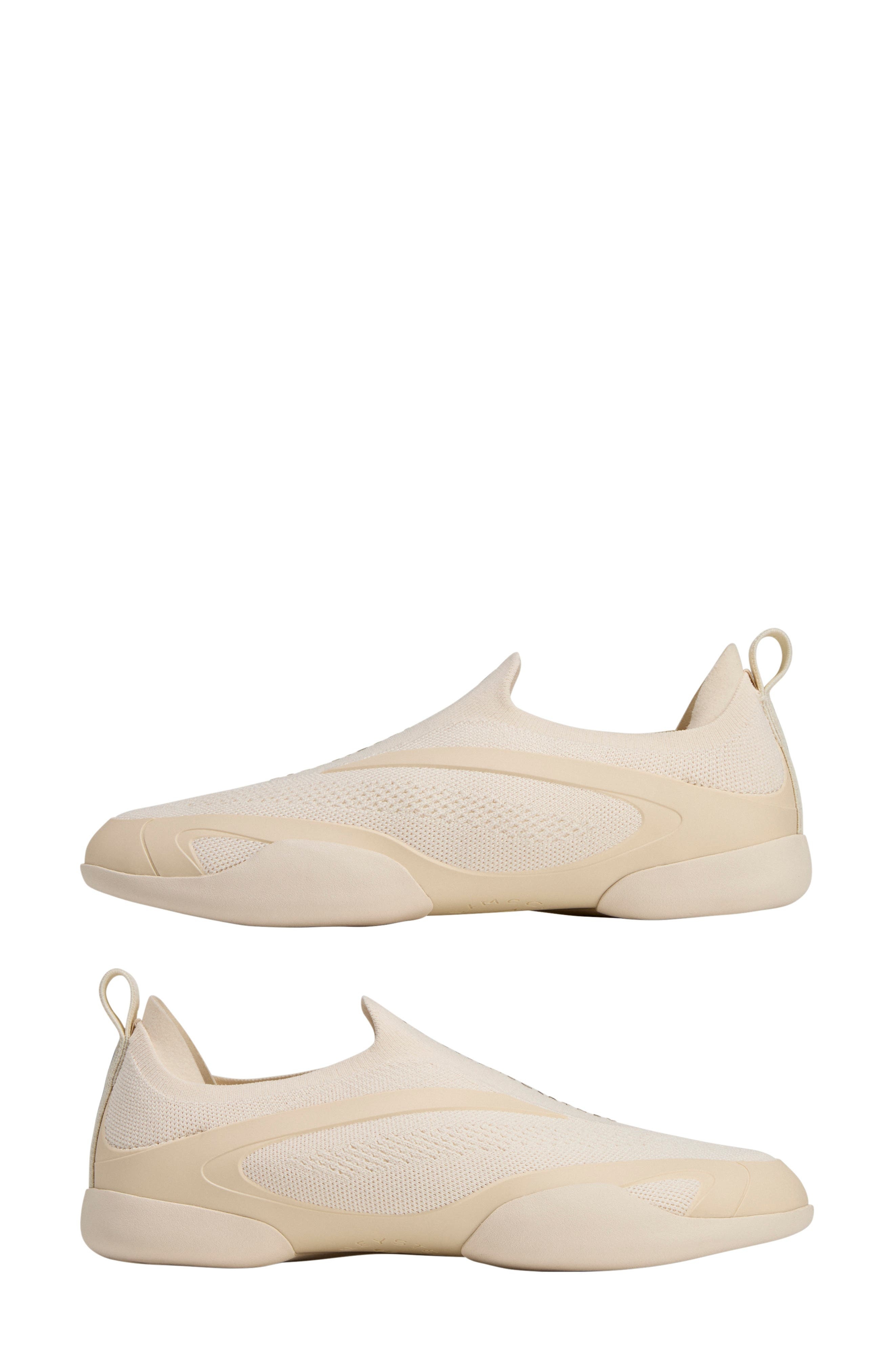 adidas by Stella McCartney Taekwondo Slip-On Sneaker in Almond/Almond/Black at Nordstrom - 8
