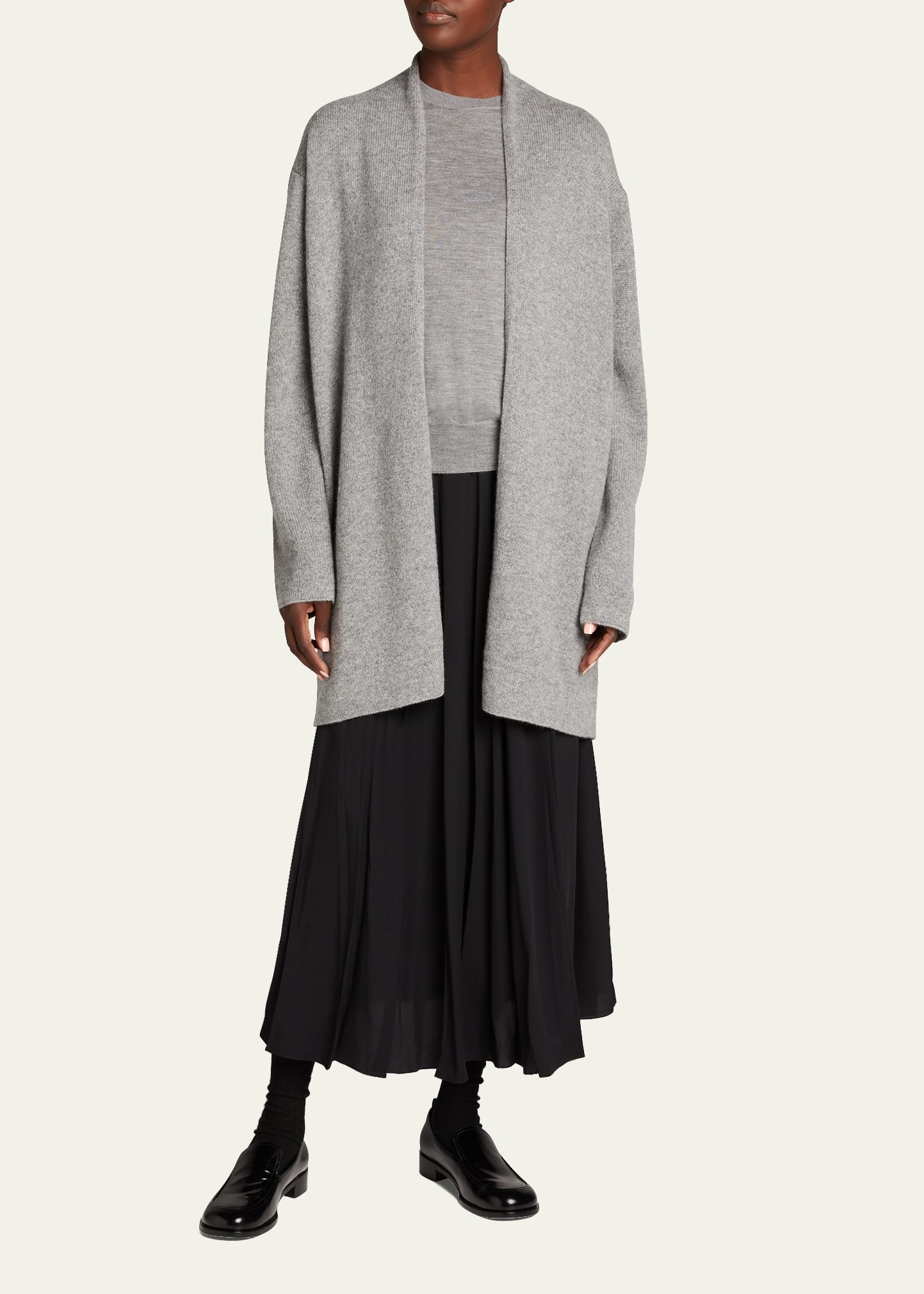 Fulham Open-Front Cashmere Cardigan - 2