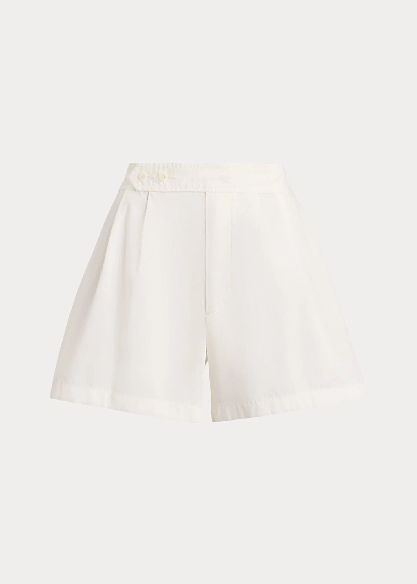 Pleated Cotton Short - 1