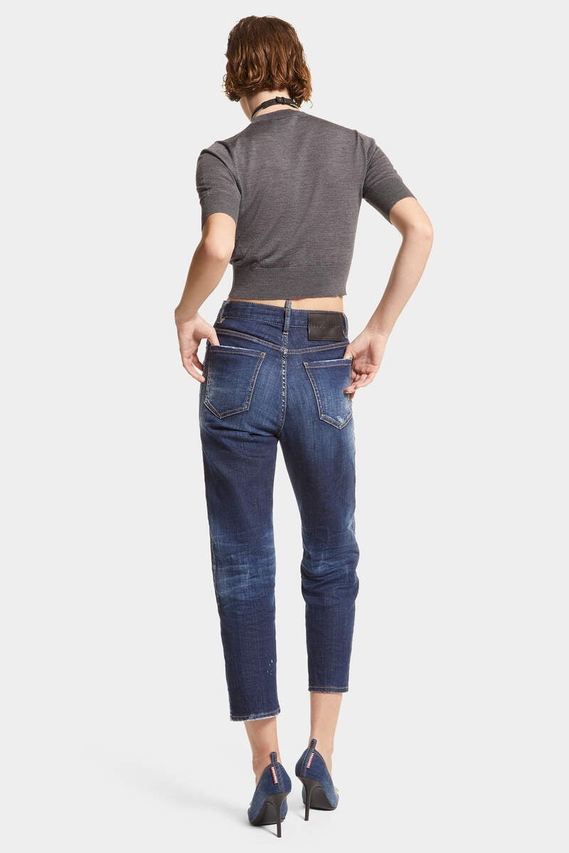 DARK CB WASH BOSTON JEANS - 3
