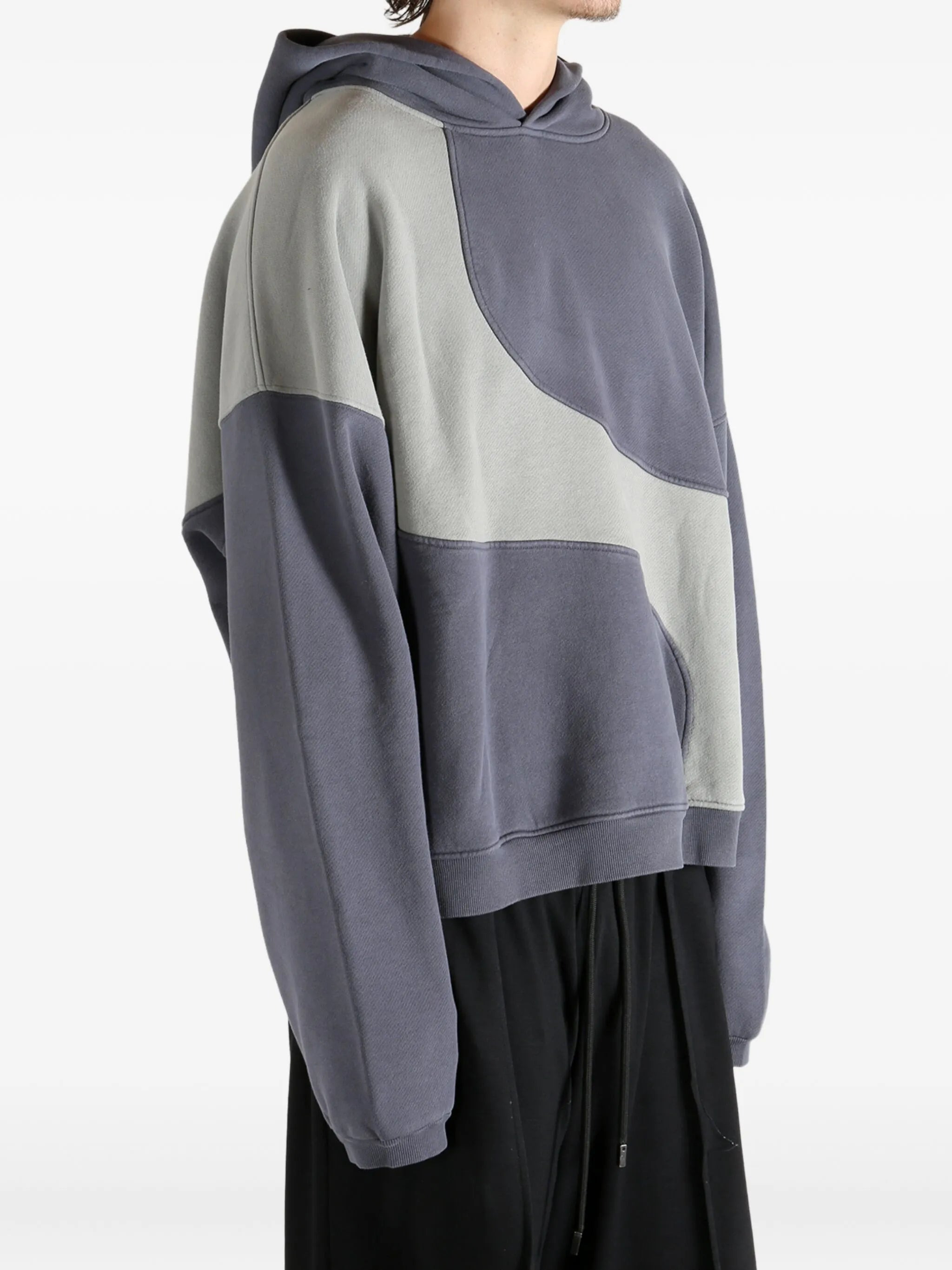 Erl Panelled Hoodie - 4