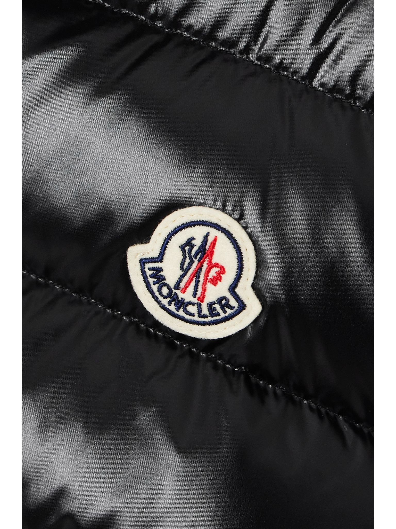 Ghany quilted glossed-shell down vest Black - 5
