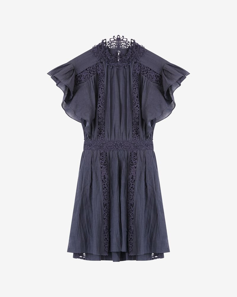 GISELE LACY COTTON MINI DRESS 1