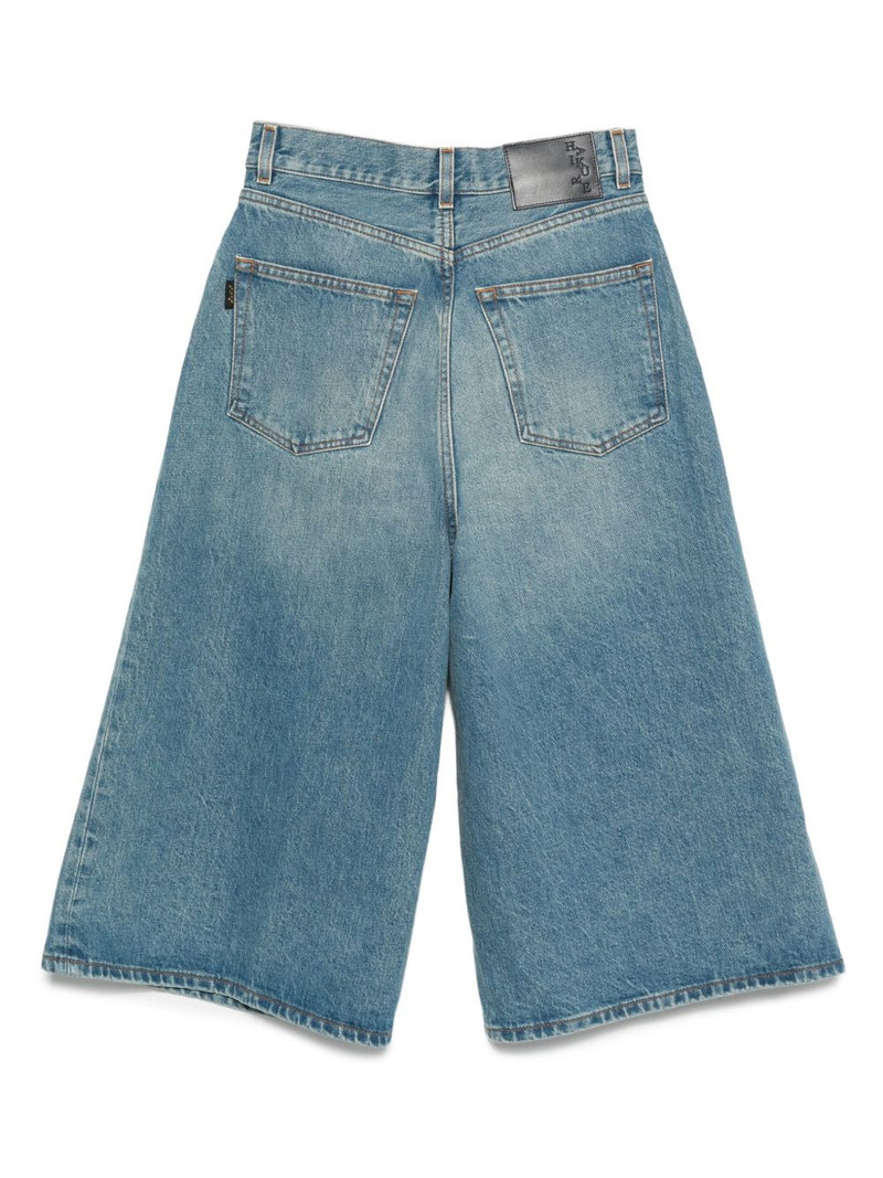 HAIKURE cotton denim shorts outlook