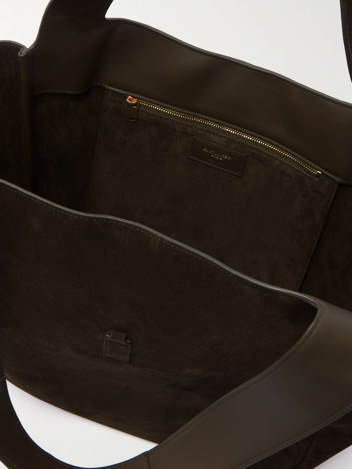 Le 5 À 7 Bea suede tote Green - 5