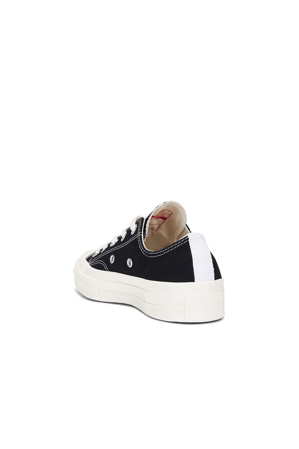 Small Red Heart Low Top Sneaker - 3