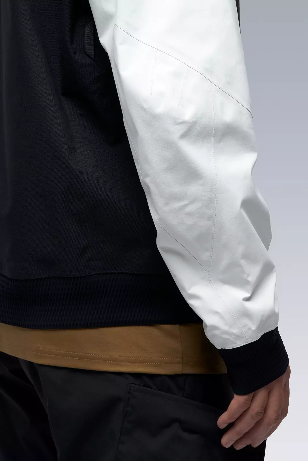 J94-VT 3L Varsity Jacket Black/White - 23