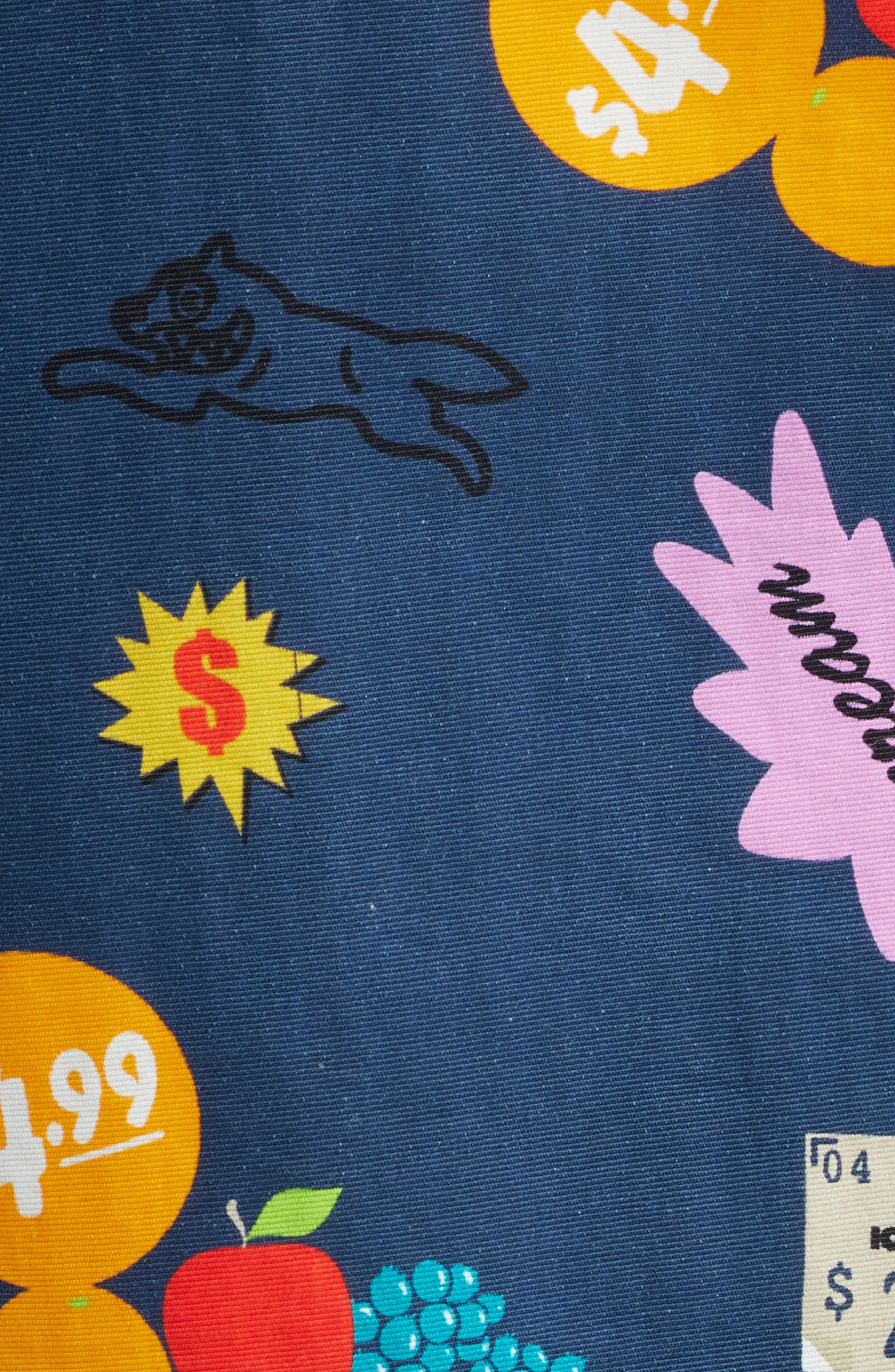 ICECREAM Scatter Graphic Nylon Shorts in Sargasso S at Nordstrom - 6