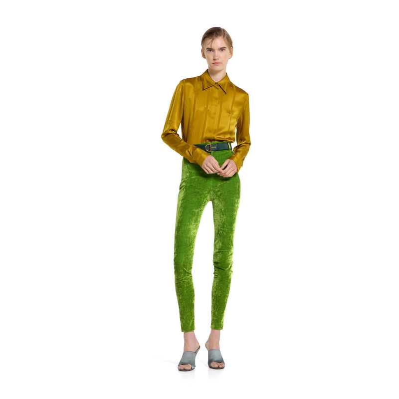 Equestrian silk jacquard shirt 3