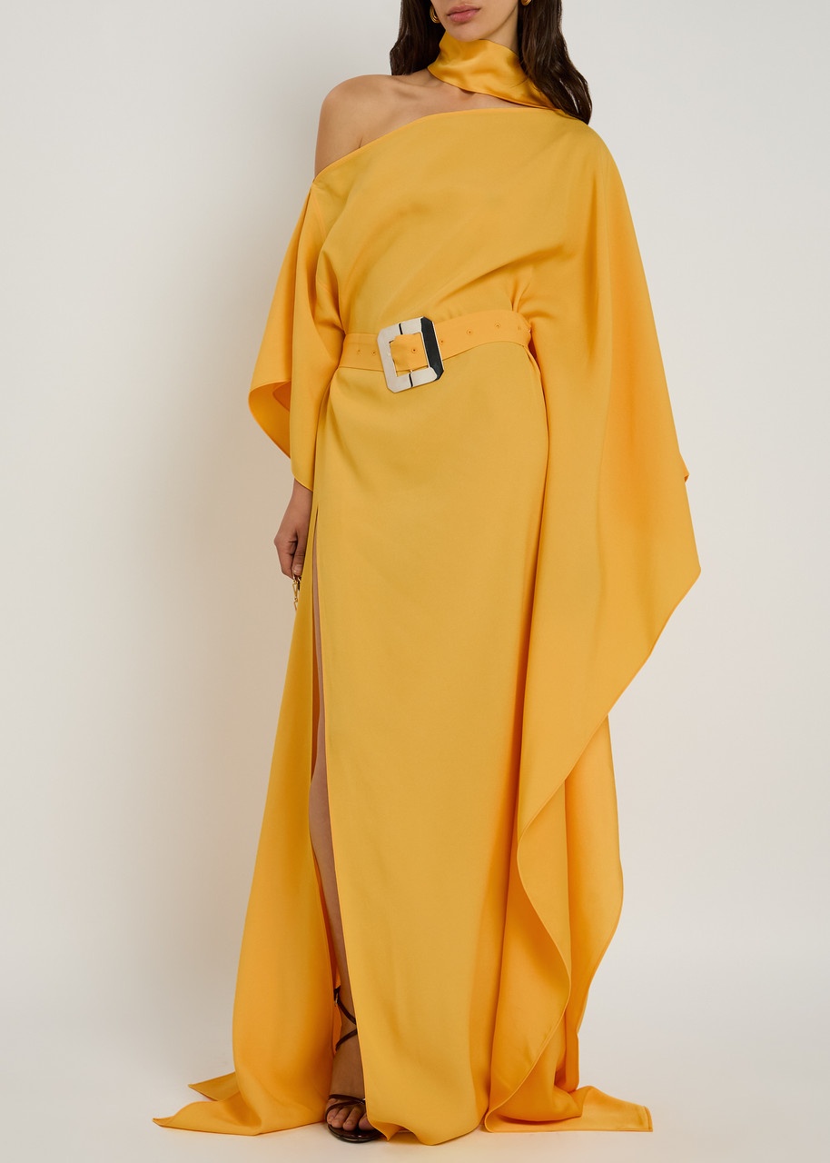 Taller Marmo Taylor Crepe Maxi Kaftan Dress - 4