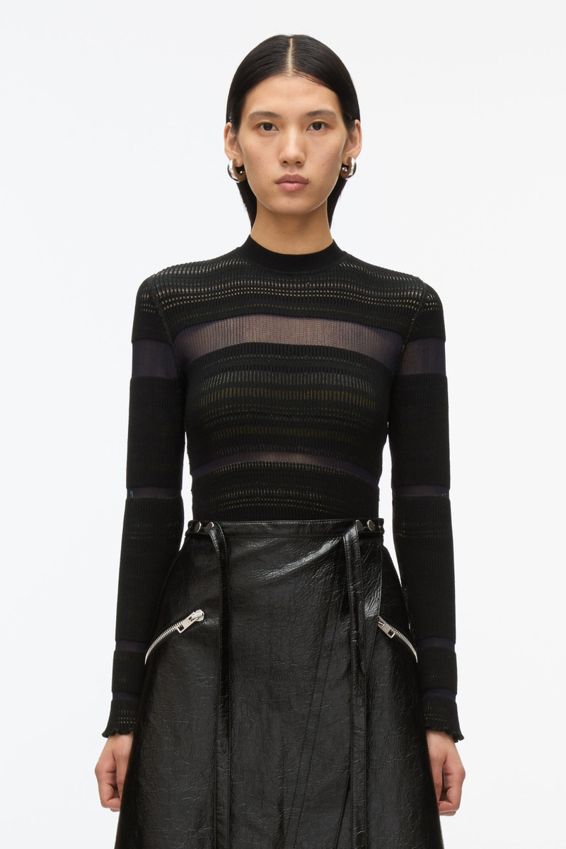 Reversible Stripe Knit Top 5