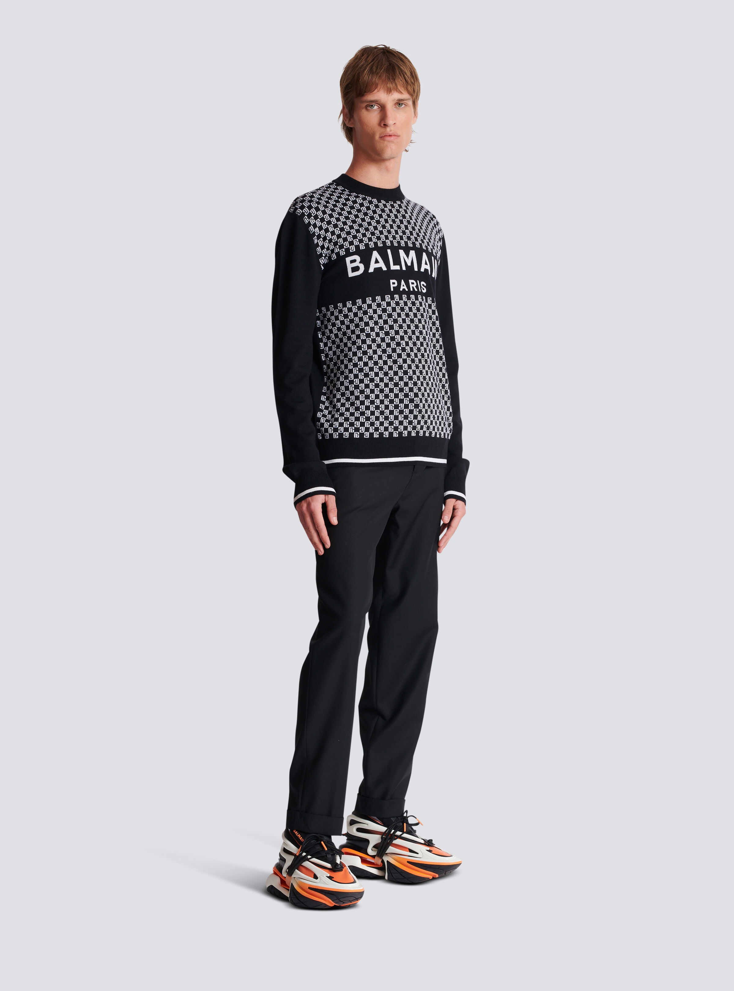 Balmain mini monogram jumper - 3