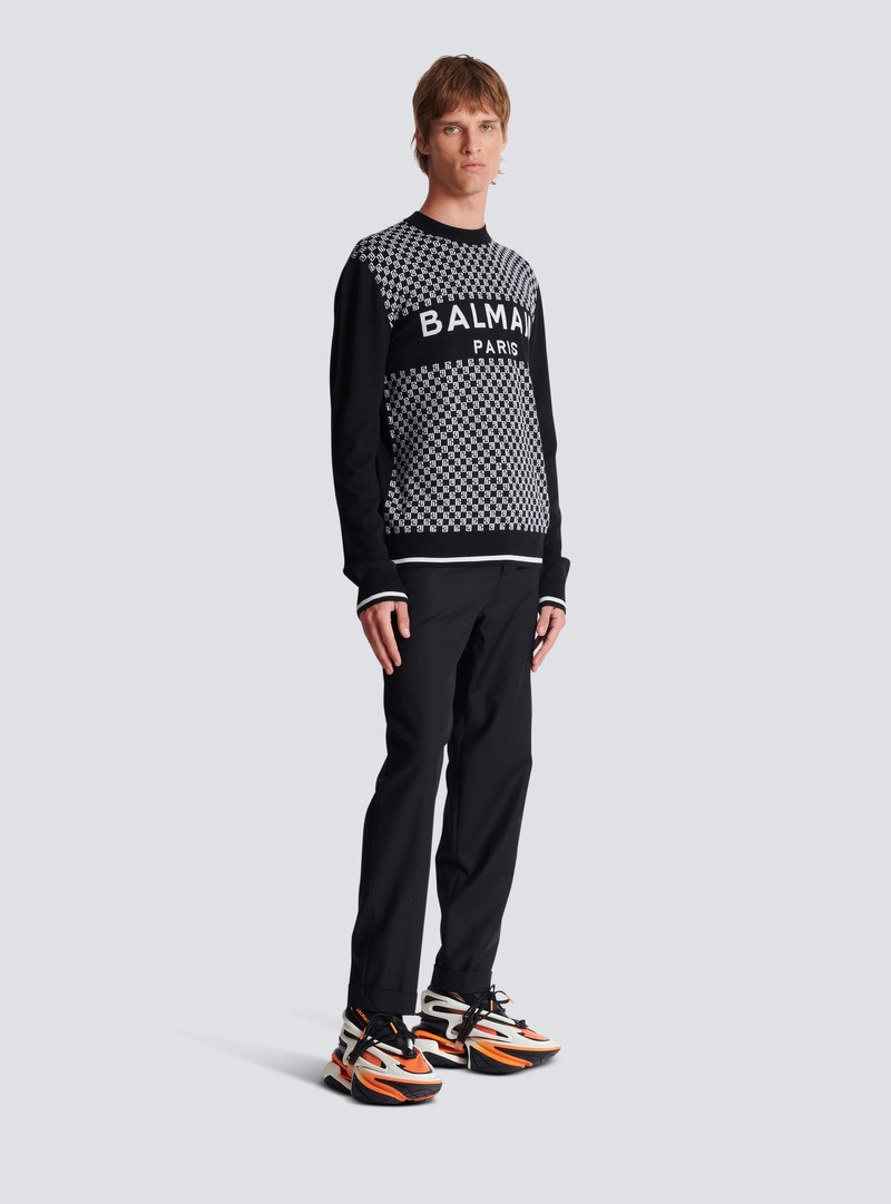 Balmain mini monogram jumper 3